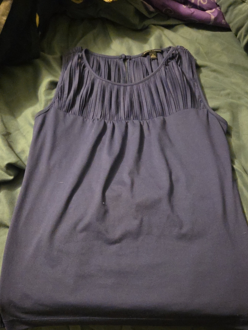 Banana Republic Purple Women's Professional Sleeveless Top